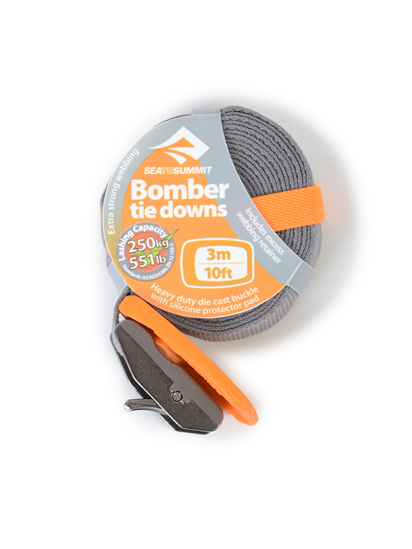 シートゥサミット「Bomber tie downs」ボンバー タイダウン（3m/1本） クライミングセレクトショップ エッジアンドソファー