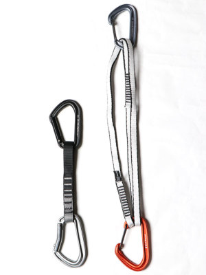 スリング長36cmのクイックドローとして使用可能。