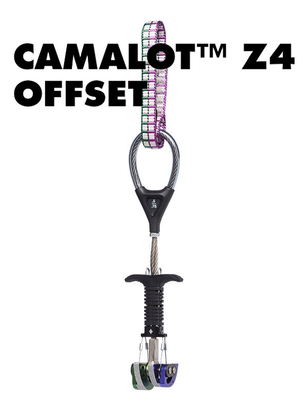 ブラックダイヤモンド「CAMALOT Z4 OFFSET」キャメロットZ4オフセット #0.5/#0.75 | クライミングセレクトショップ  エッジアンドソファー