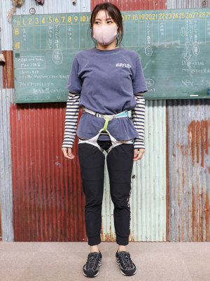身長156cm/48kg/XS着用
