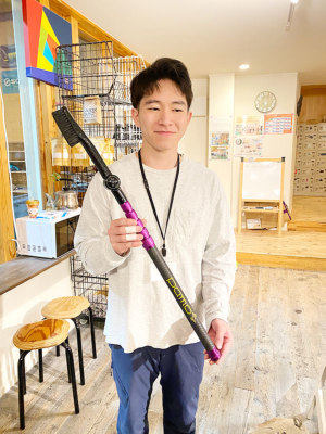 収納サイズも非常に短い